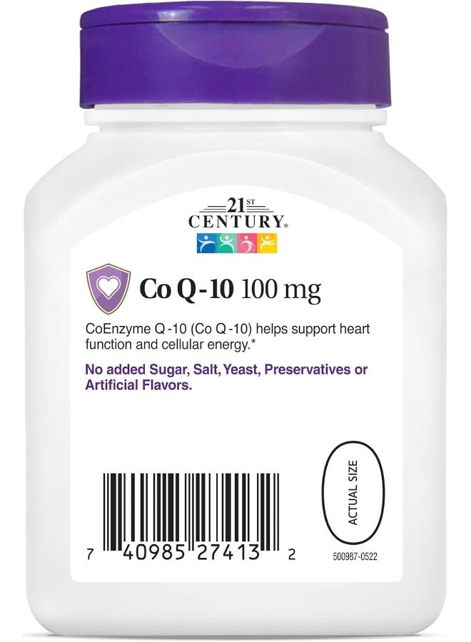 21st Century Liquid Filled Co Q-10 Heart Health 90 Softgel - Image 3